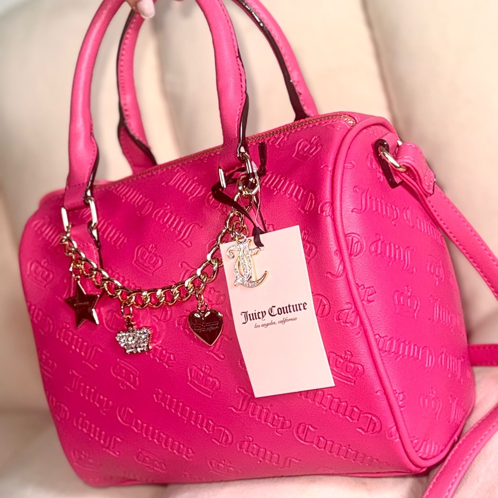 Juicy Couture  Satchel in Pink Flash